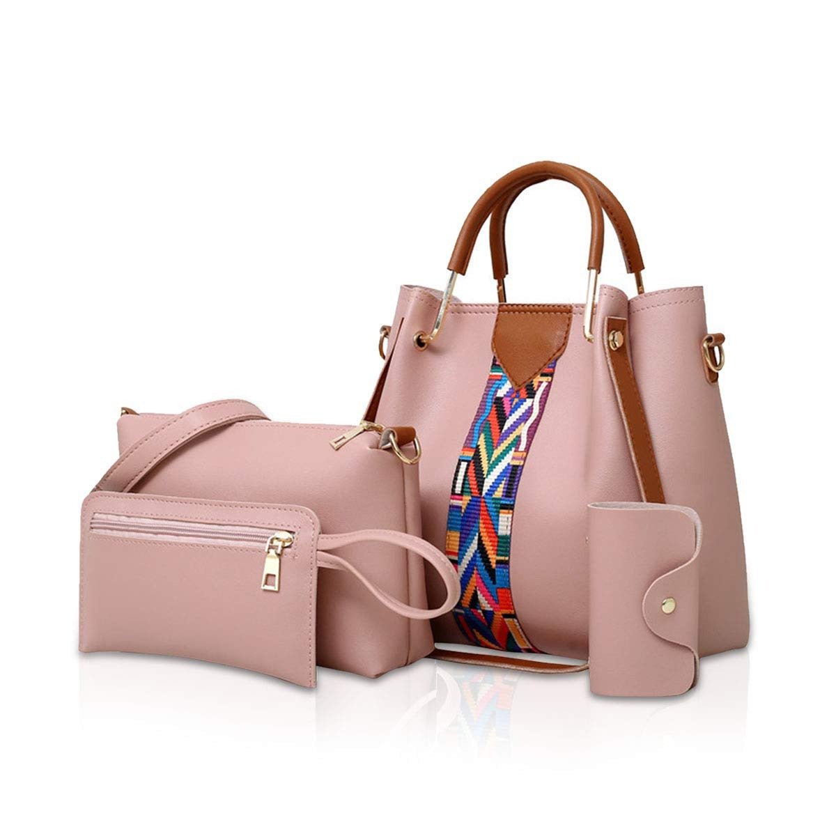 Ralo Signature 4-Piece Handbag & Crossbody Set - RALO COLLECTION STUDIO