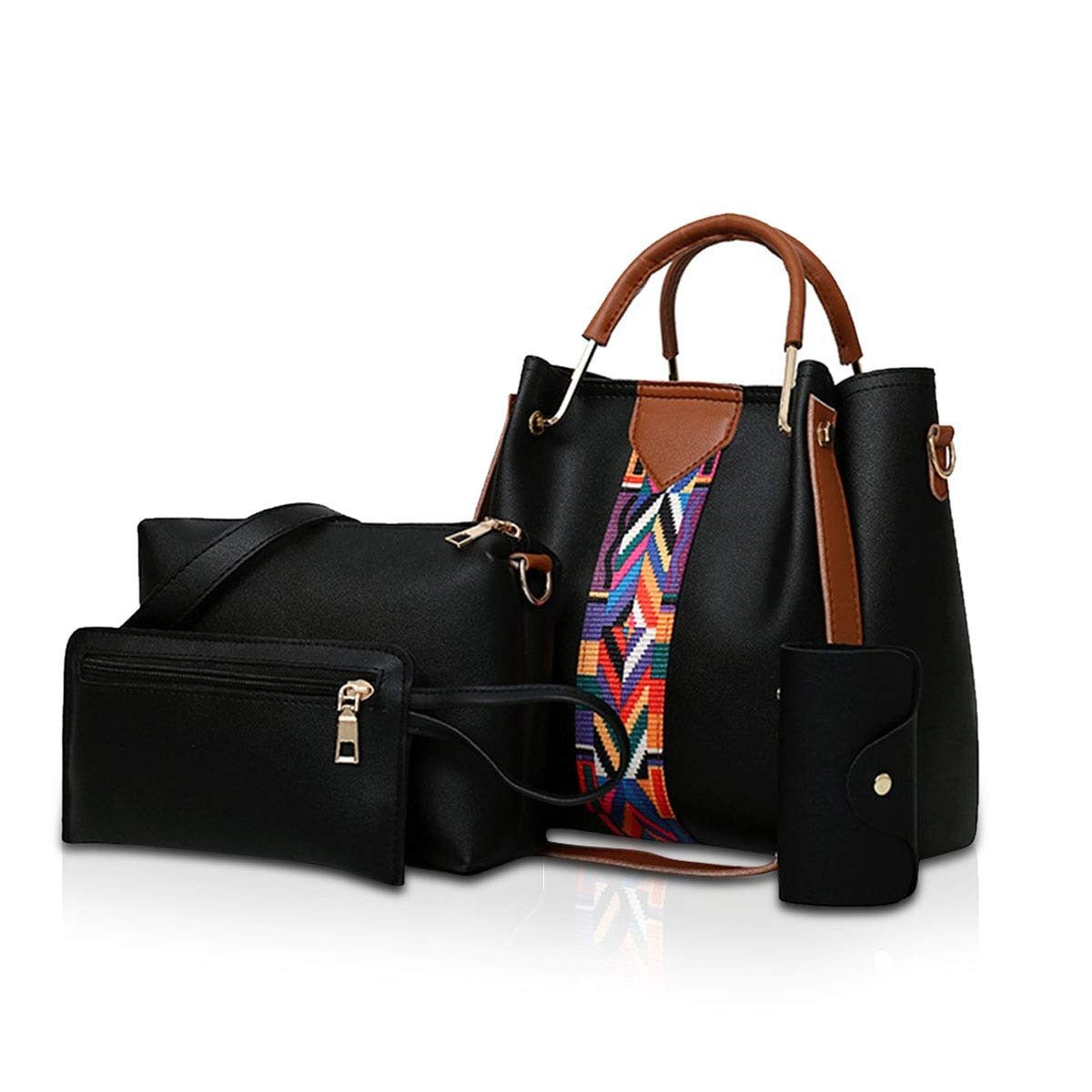 Ralo Signature 4-Piece Handbag & Crossbody Set - RALO COLLECTION STUDIO