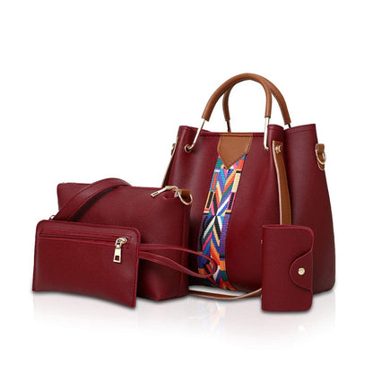 Ralo Signature 4-Piece Handbag & Crossbody Set - RALO COLLECTION STUDIO