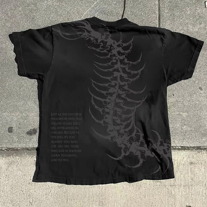 Retro Cotton Printed T-shirt For Men - RALO COLLECTION STUDIO