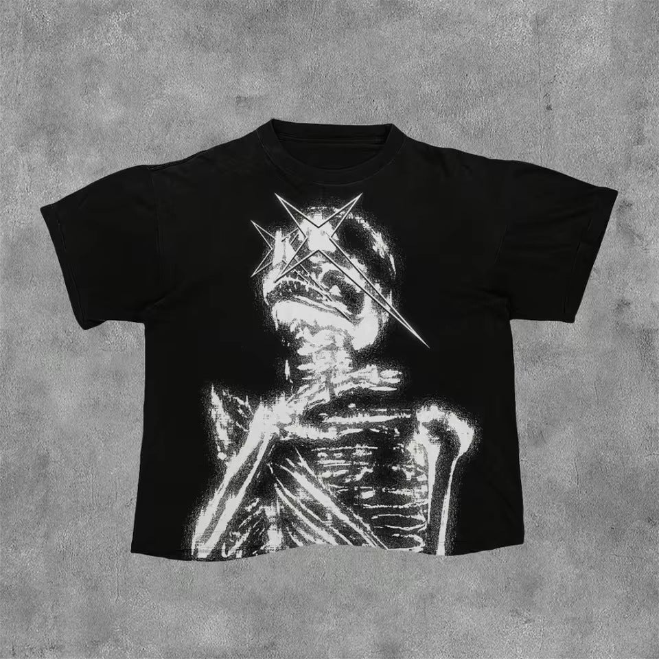 Retro Cotton Printed T-shirt For Men - RALO COLLECTION STUDIO