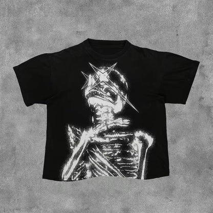 Retro Cotton Printed T-shirt For Men - RALO COLLECTION STUDIO
