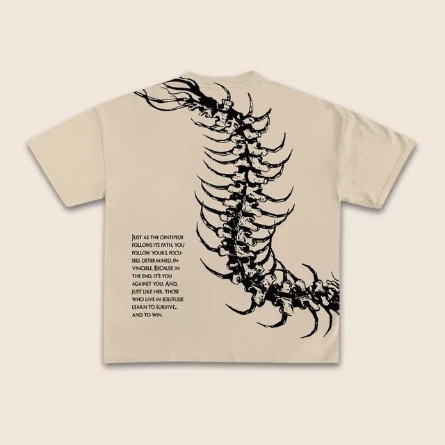 Retro Cotton Printed T-shirt For Men - RALO COLLECTION STUDIO
