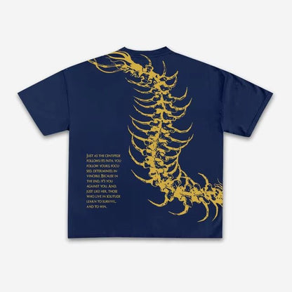 Retro Cotton Printed T-shirt For Men - RALO COLLECTION STUDIO