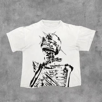 Retro Cotton Printed T-shirt For Men - RALO COLLECTION STUDIO