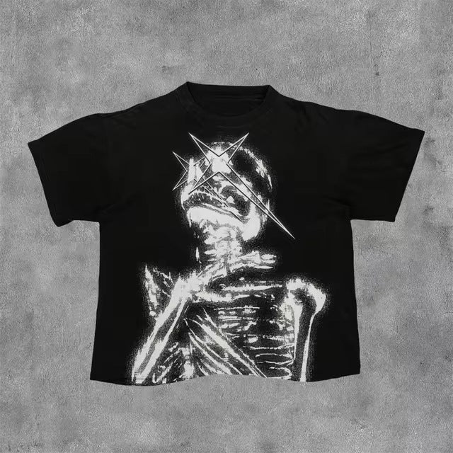 Retro Cotton Printed T-shirt For Men - RALO COLLECTION STUDIO