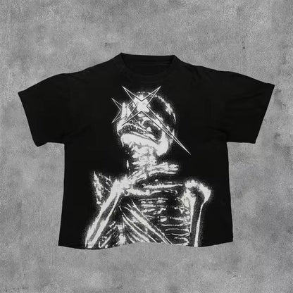 Retro Cotton Printed T-shirt For Men - RALO COLLECTION STUDIO