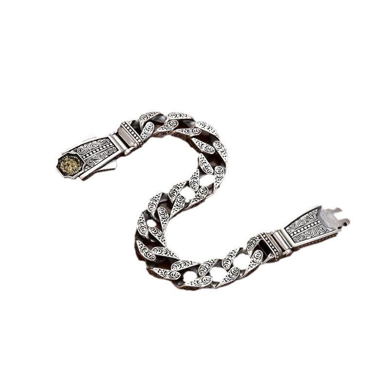 Retro Flying Car Style Domineering Lion Bracelet For Men - RALO COLLECTION STUDIO