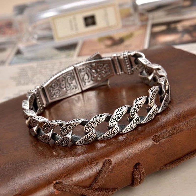 Retro Flying Car Style Domineering Lion Bracelet For Men - RALO COLLECTION STUDIO