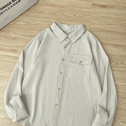 Retro Long-sleeve Shirt Jacket Men - RALO COLLECTION STUDIO