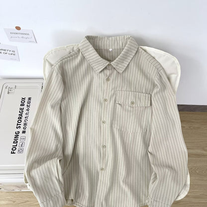 Retro Long-sleeve Shirt Jacket Men - RALO COLLECTION STUDIO