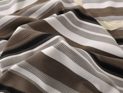 Retro Loose Striped Short-sleeved Polo Shirt For Men - RALO COLLECTION STUDIO