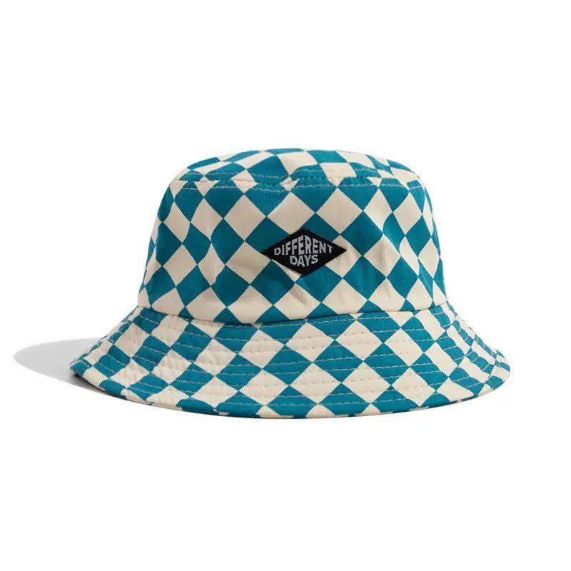 Retro Plaid Travel Sun Hat For Outdoors Fashionable And Sun-Protective - RALO COLLECTION STUDIO