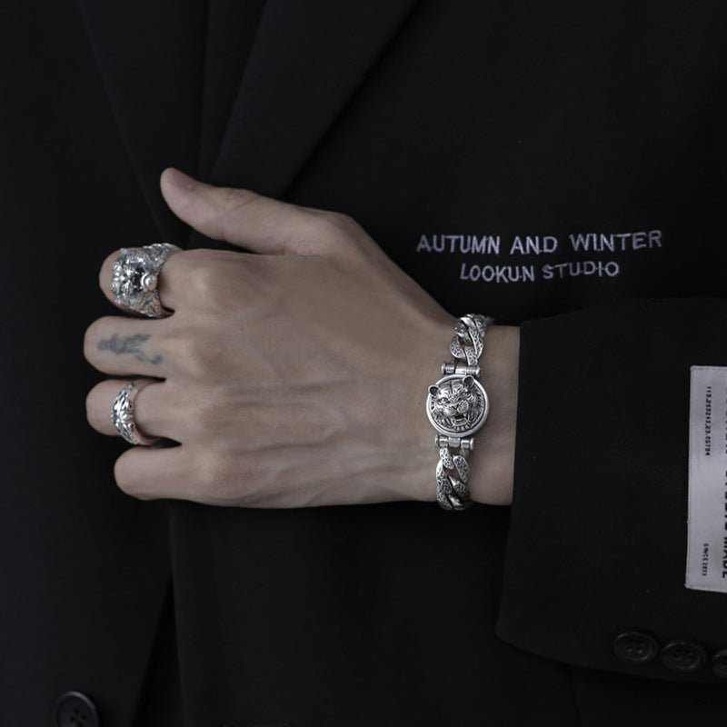 Rotating Tiger Bracelet For Men - RALO COLLECTION STUDIO