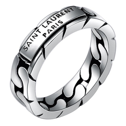 S925 Sterling Silver Jewelry Creative Chain Ring Silver Ring - RALO COLLECTION STUDIO