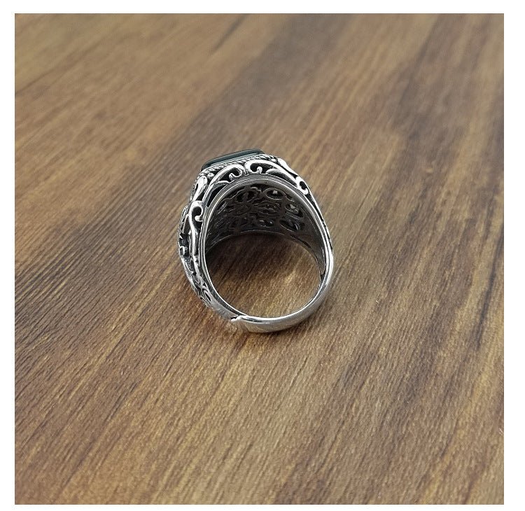 S925 sterling silver ring male ring - RALO COLLECTION STUDIO