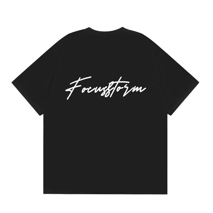 Scratch Printed Short-sleeved T-shirt For Men - RALO COLLECTION STUDIO