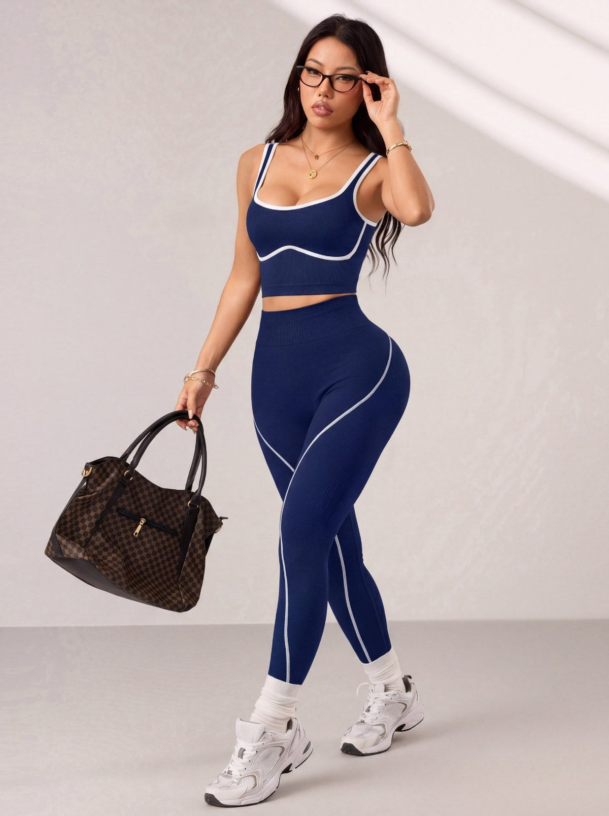 Seamless Yoga Pants Set For Women - RALO COLLECTION STUDIO