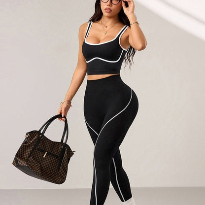 Seamless Yoga Pants Set For Women - RALO COLLECTION STUDIO