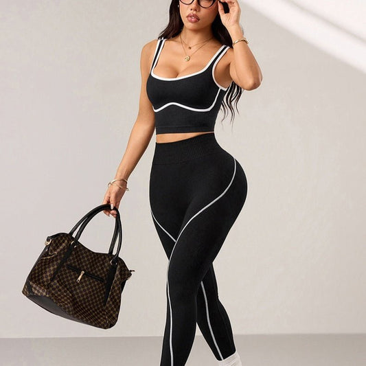 Seamless Yoga Pants Set For Women - RALO COLLECTION STUDIO