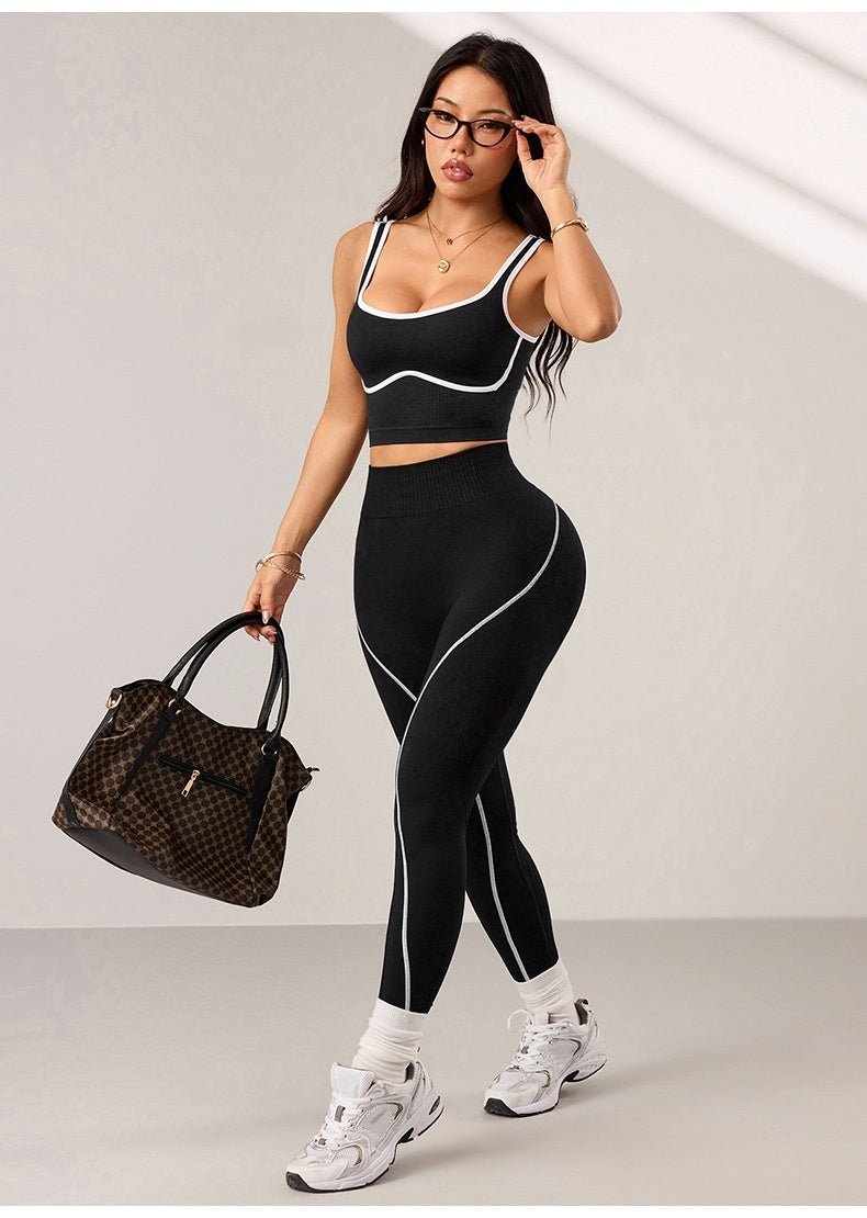 Seamless Yoga Pants Set For Women - RALO COLLECTION STUDIO
