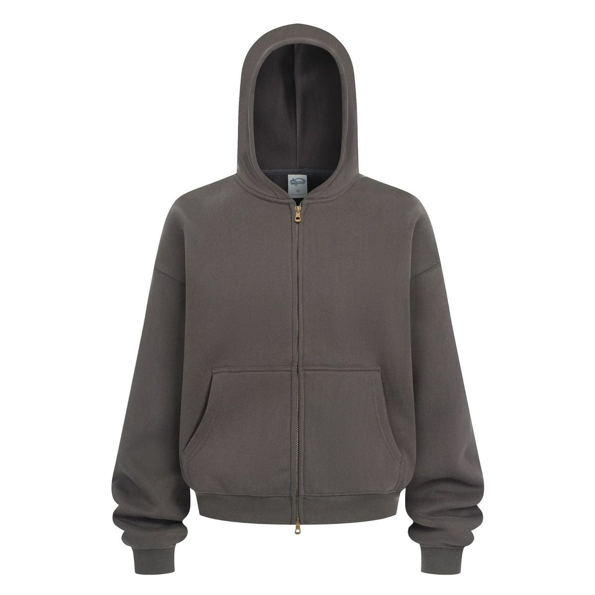 Short Relaxed-fit Fleece-lined Cardigan Unisex Jacket - RALO COLLECTION STUDIO