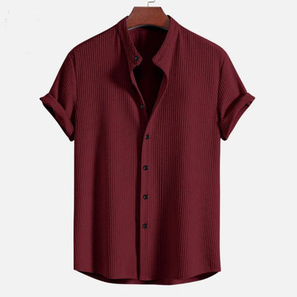 Short Sleeve Loose Shirt Top Summer Mens Clothing - RALO COLLECTION STUDIO