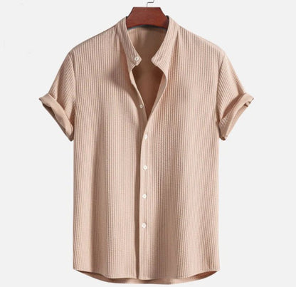 Short Sleeve Loose Shirt Top Summer Mens Clothing - RALO COLLECTION STUDIO