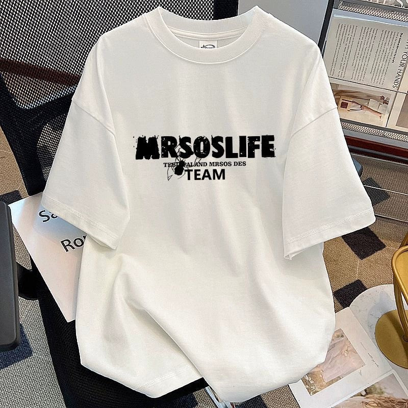 Short-sleeve Pure Cotton Men's T-shirt Clothing Men - RALO COLLECTION STUDIO