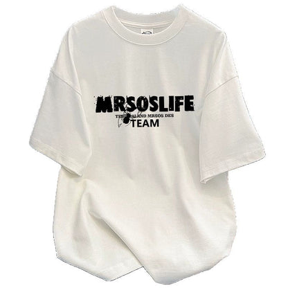 Short-sleeve Pure Cotton Men's T-shirt Clothing Men - RALO COLLECTION STUDIO