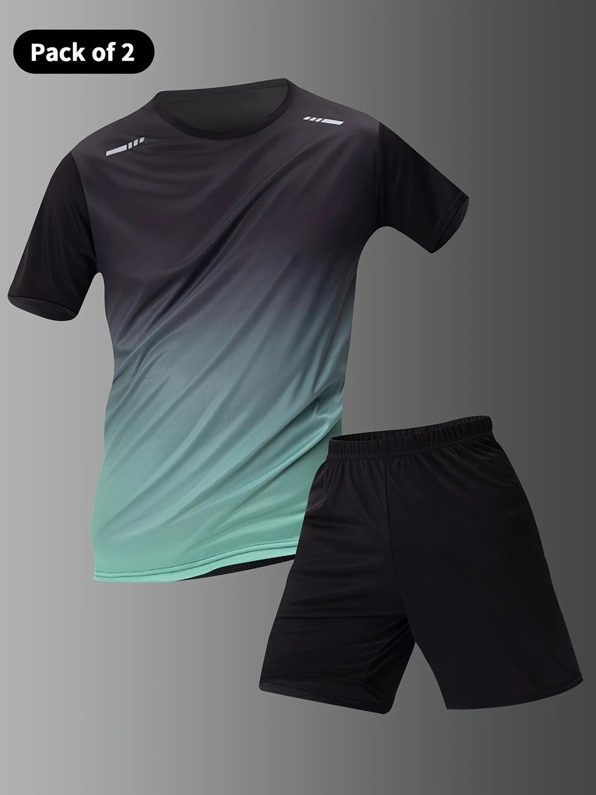Short-sleeve Shorts With 3D Digital Print Loose-fitting Casual Fashion T-shirt Mens Sportswear Set - RALO COLLECTION STUDIO