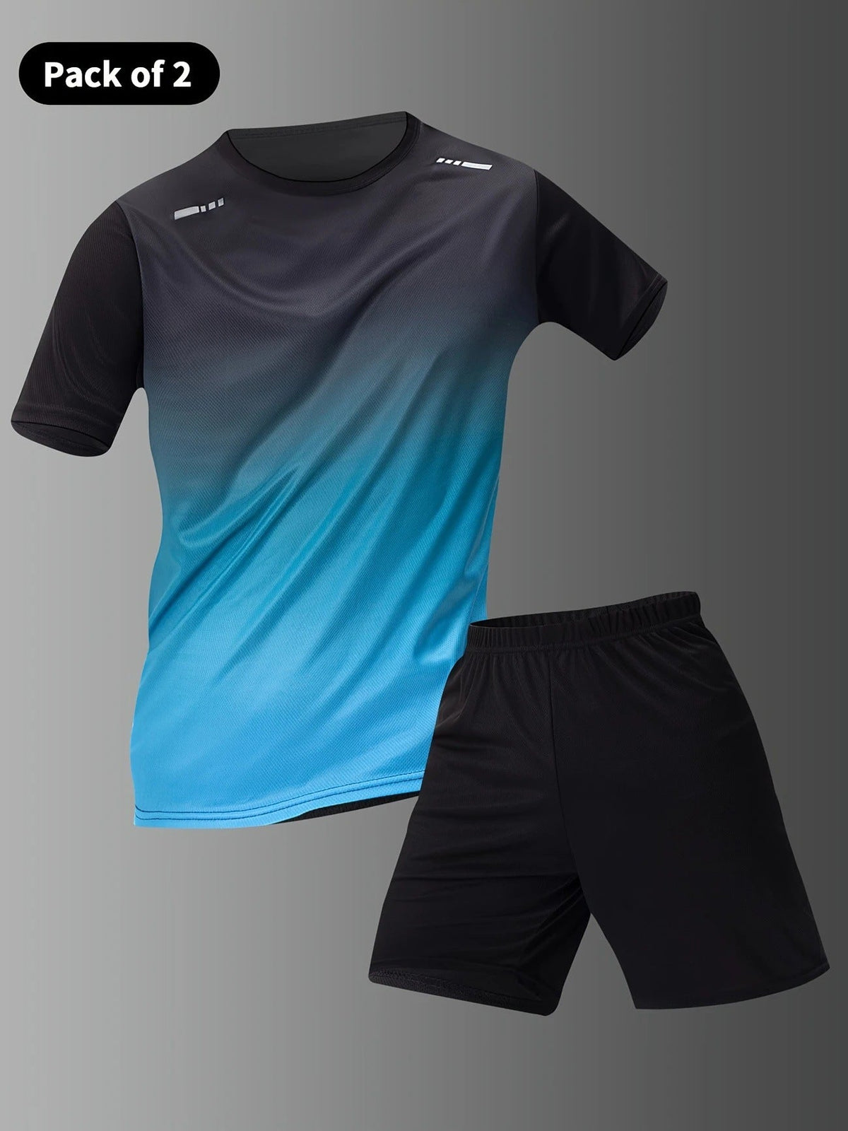 Short-sleeve Shorts With 3D Digital Print Loose-fitting Casual Fashion T-shirt Mens Sportswear Set - RALO COLLECTION STUDIO