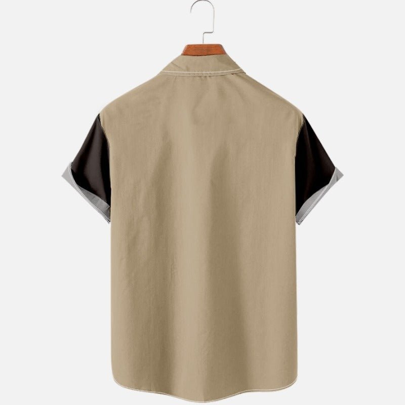 Sleeve Shirt Men's Casual Loose Shirt - RALO COLLECTION STUDIO