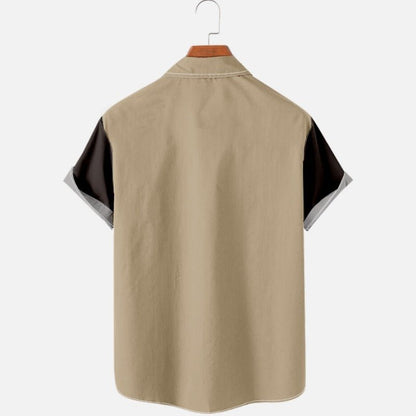 Sleeve Shirt Men's Casual Loose Shirt - RALO COLLECTION STUDIO