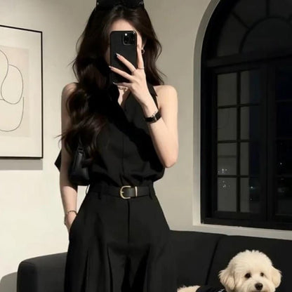 Sleeveless Shirt And Pants Set For Women - RALO COLLECTION STUDIO