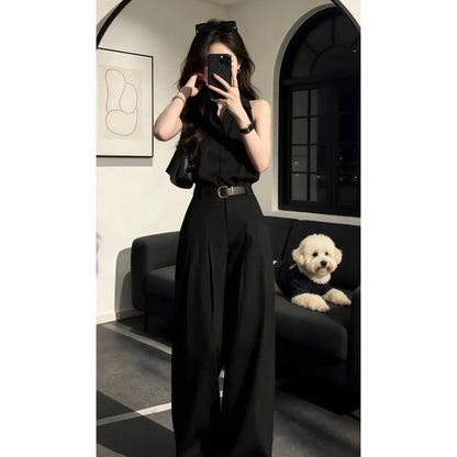 Sleeveless Shirt And Pants Set For Women - RALO COLLECTION STUDIO