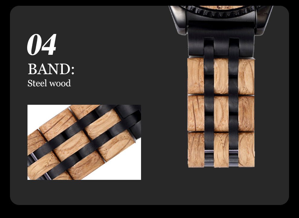 Sports Men's Watch Wood Suit Mechanical Feeling - RALO COLLECTION STUDIO