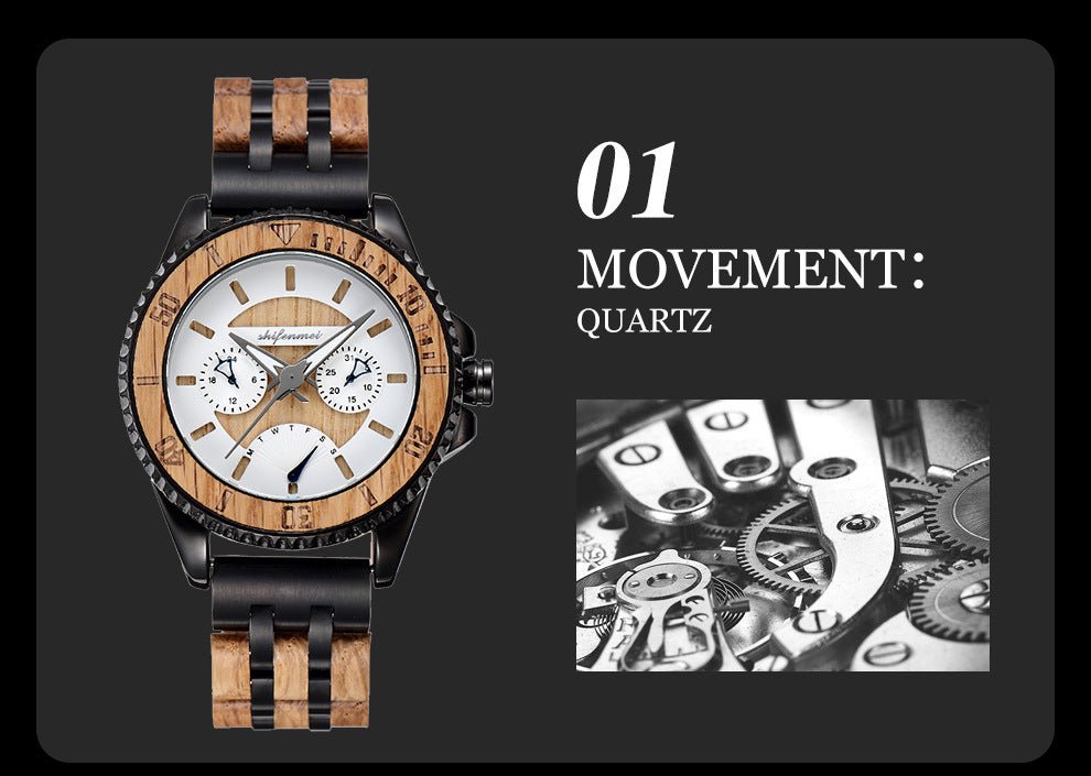 Sports Men's Watch Wood Suit Mechanical Feeling - RALO COLLECTION STUDIO