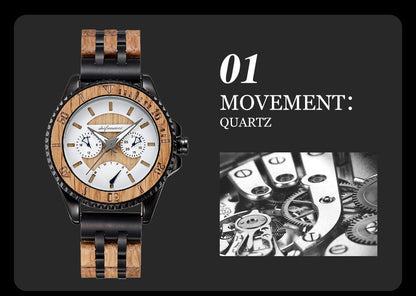 Sports Men's Watch Wood Suit Mechanical Feeling - RALO COLLECTION STUDIO