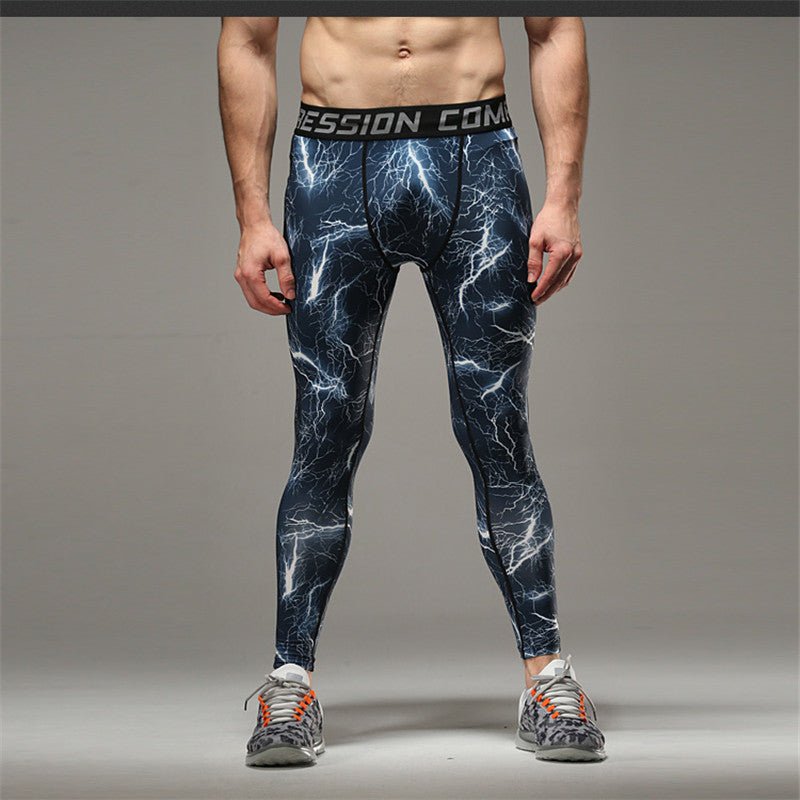 Spot Camouflage, Body-building Pants, Male, Fast Dry Pants, Running Riding Pants - RALO COLLECTION STUDIO