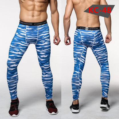 Spot Camouflage, Body-building Pants, Male, Fast Dry Pants, Running Riding Pants - RALO COLLECTION STUDIO