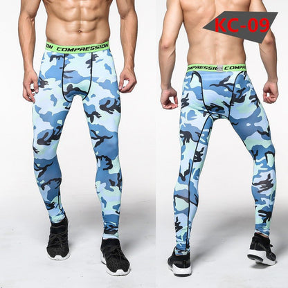 Spot Camouflage, Body-building Pants, Male, Fast Dry Pants, Running Riding Pants - RALO COLLECTION STUDIO