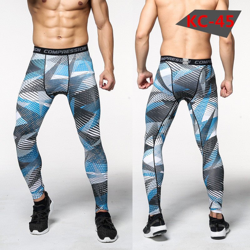 Spot Camouflage, Body-building Pants, Male, Fast Dry Pants, Running Riding Pants - RALO COLLECTION STUDIO
