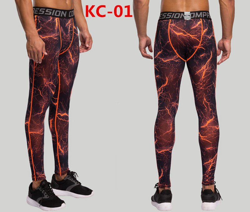 Spot Camouflage, Body-building Pants, Male, Fast Dry Pants, Running Riding Pants - RALO COLLECTION STUDIO