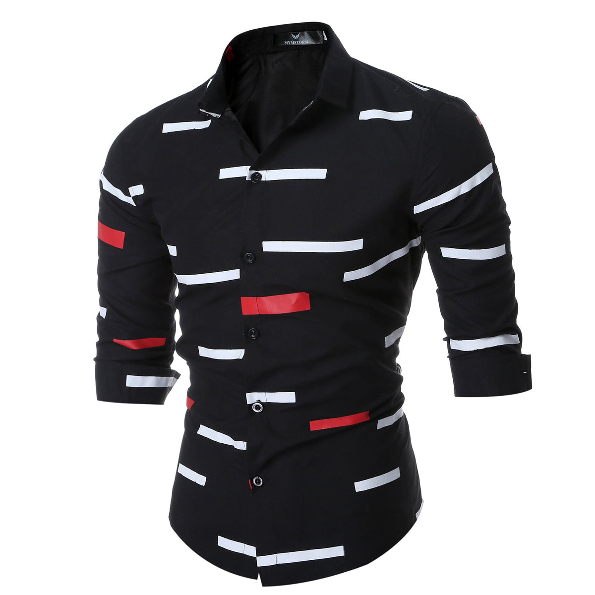Spring Men's Geometric Printed Shirt Trendy Men Shirt Coat - RALO COLLECTION STUDIO