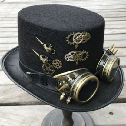Steam Hat Retro Street Gear Punk Hat - RALO COLLECTION STUDIO