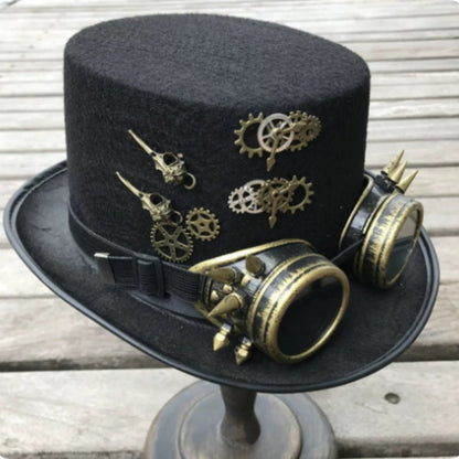 Steam Hat Retro Street Gear Punk Hat - RALO COLLECTION STUDIO