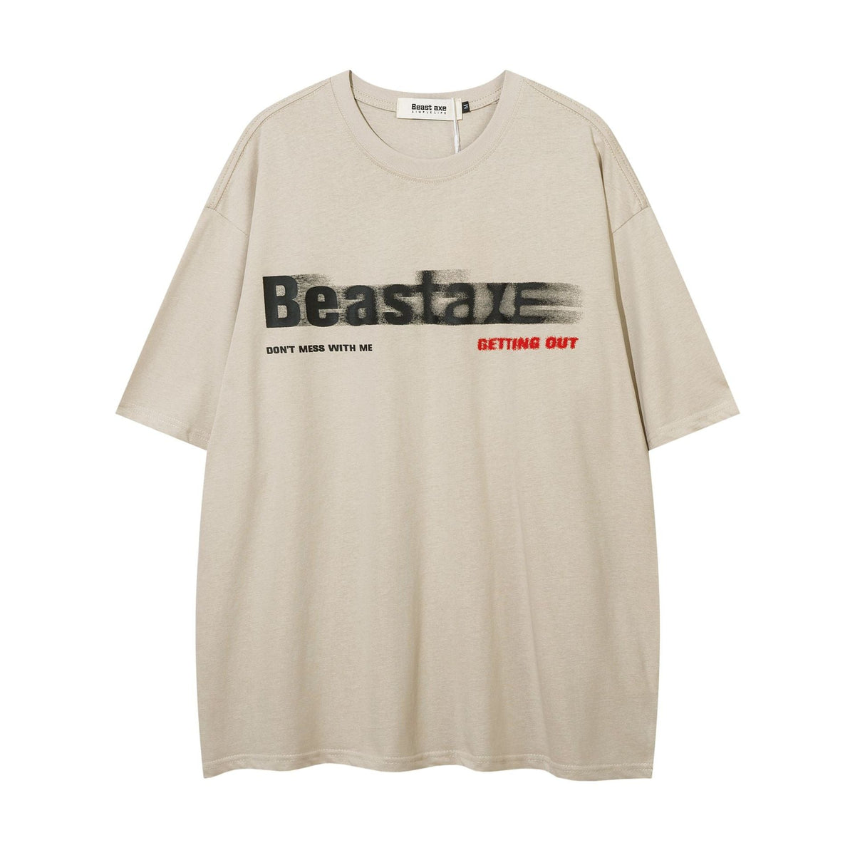 Street Fashion Printed Letter Cotton T-shirt For Men - RALO COLLECTION STUDIO
