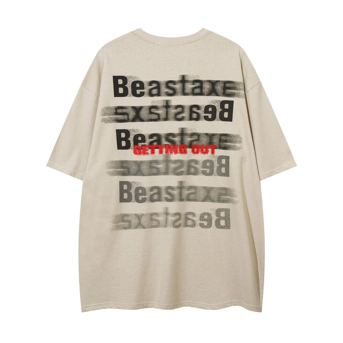 Street Fashion Printed Letter Cotton T-shirt For Men - RALO COLLECTION STUDIO