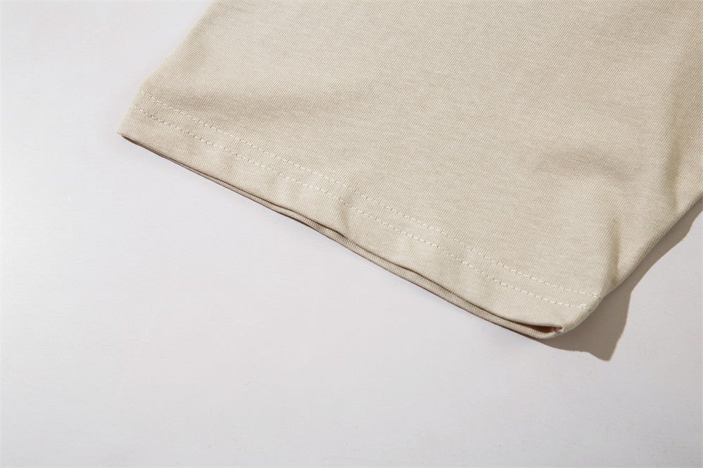 Street Fashion Printed Letter Cotton T-shirt For Men - RALO COLLECTION STUDIO